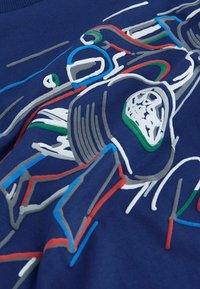 Next GRAPHIC - Top dugih rukava - navy blue racing car