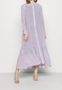 Monki Skjortklänning - purple