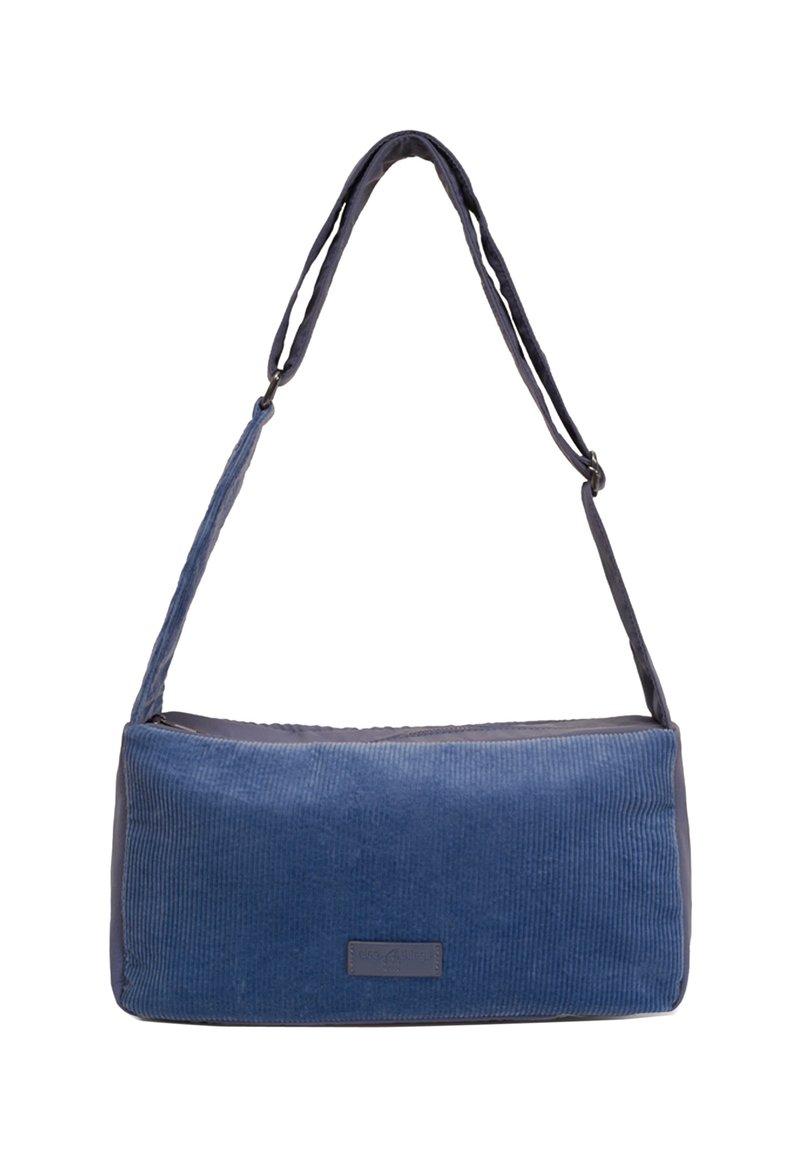 Sac Bandoulière Bleu En Cuir - Anse Réglable, Porté épaule Ou Main, Unisexe
