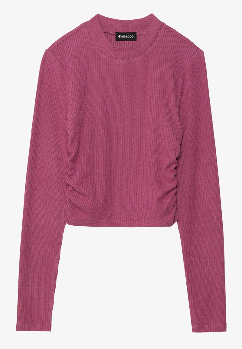 Even&Odd Longsleeve donkerroze