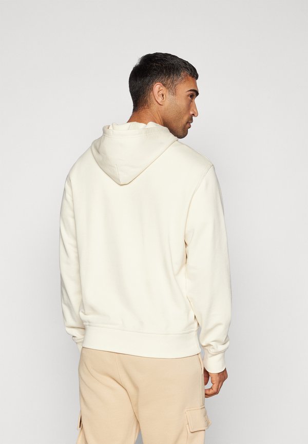 ICONS HOODIE WITH LARGE TONAL LOGO - Hoodie - beige3