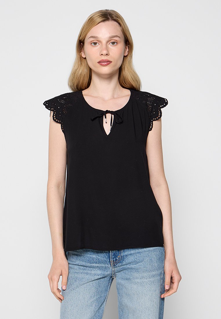 QS Blouse zwart QS Blouse zwart