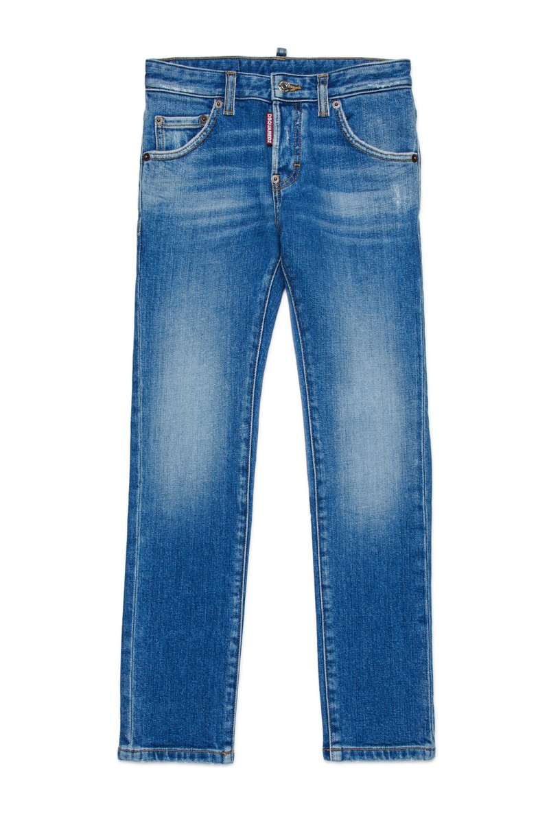 Dsquared2 UNISEX - Džínsy s rovným strihom - blue denim