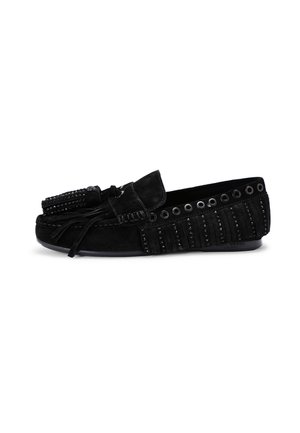 TASSEL FRINGE - Moccasins - black