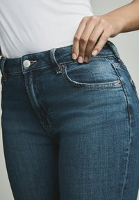 Next HOURGLASS AUTHENTIC - Bootcut-teksad - dark blue