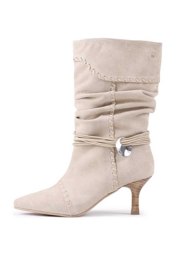 SINGLE LARA - Boots - oatmilk