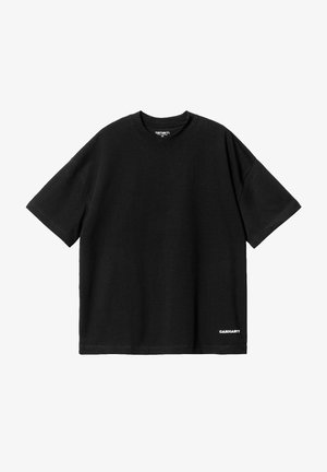 Carhartt WIP LINK SCRIPT - Navadna majica - black