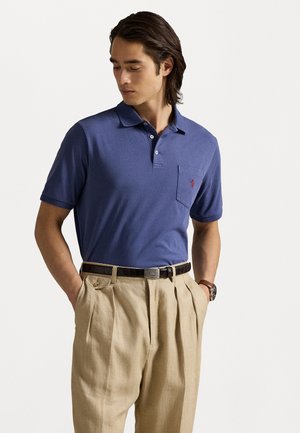 CLASSIC FIT JERSEY POCKET POLO SHIRT - Piké - light navy