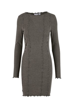 Noisy May Robe fourreau - medium grey melange