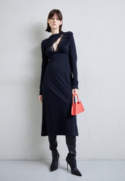 Vaillant LONG DRESS WITH ASYMMETRICAL CUT OUT - Cocktail φόρεμα / Φόρεμα για πάρτι - noir