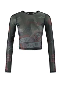 LOVE HARD - T-shirt à manches longues - black