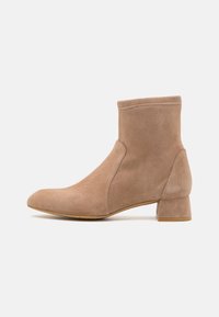 Stuart Weitzman GRACE SOCK BOOTIE Classic ankle boots beige