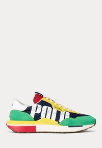 TRAIN 89 LOGO SUEDE & OXFORD SNEAKER UNISEX - Trainers - newport navy multi