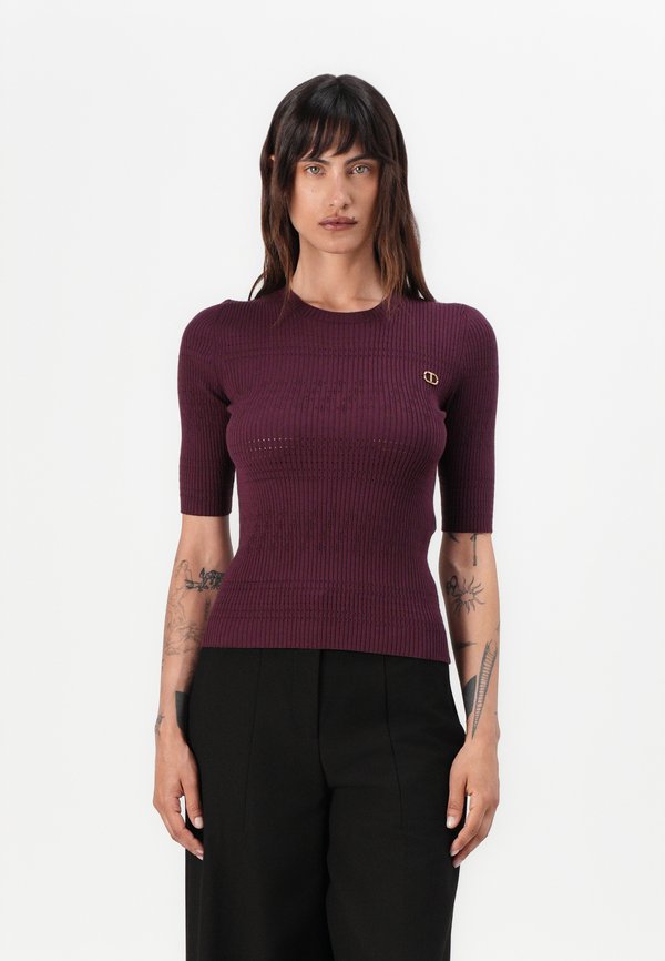 KNITTED - Strickpullover - wine tasting