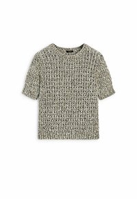 Massimo Dutti Print T-shirt - dark grey