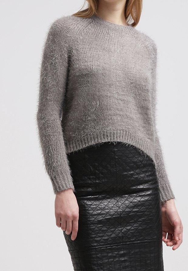 Topshop Strickpullover - dark grey