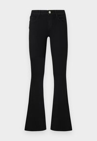 ONLHELLA LOW RETRO - Jeans a zampa - black denim