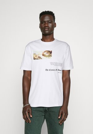 Only & Sons ONSAPOH LIFE TEE - T-shirt print - white