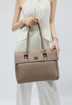 JOLENE - Sac ordinateur - beige