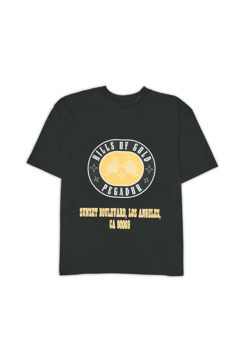 Pegador T-shirt print zwart