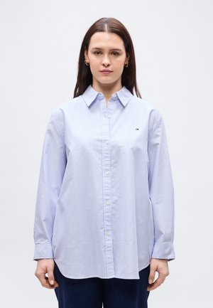 OXFORD RELAXED FIT SHIRT - Blúzka so zapínaním na gombíky - mid blue