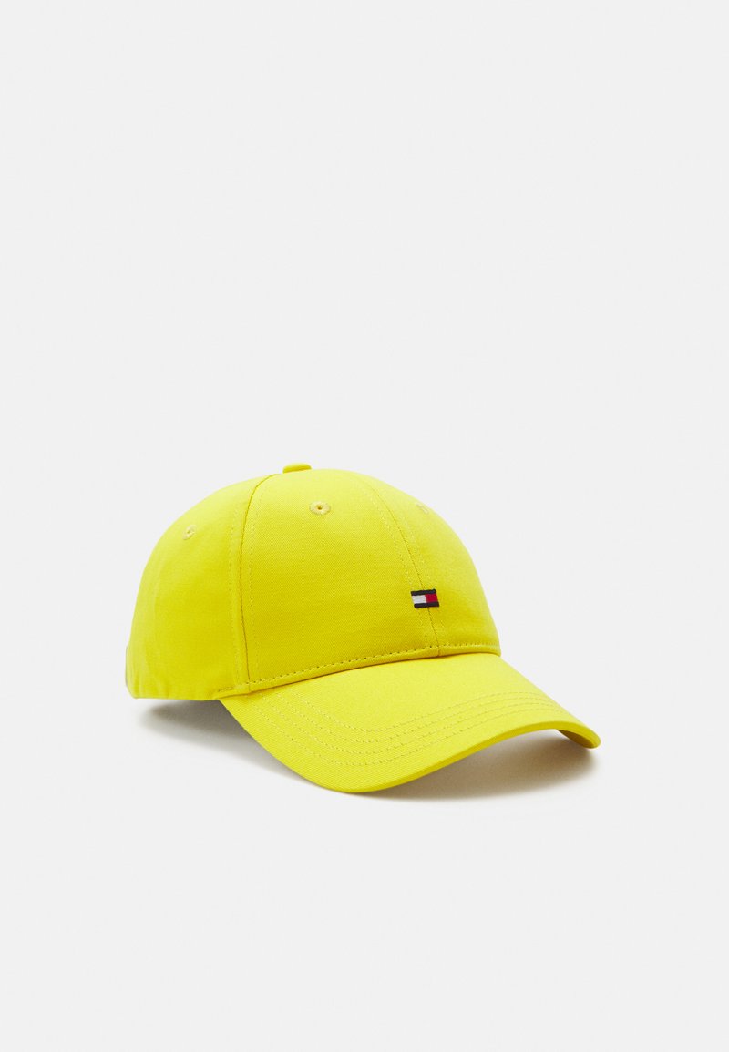 Tommy Hilfiger SMALL FLAG UNISEX - Kapa - valley yellow