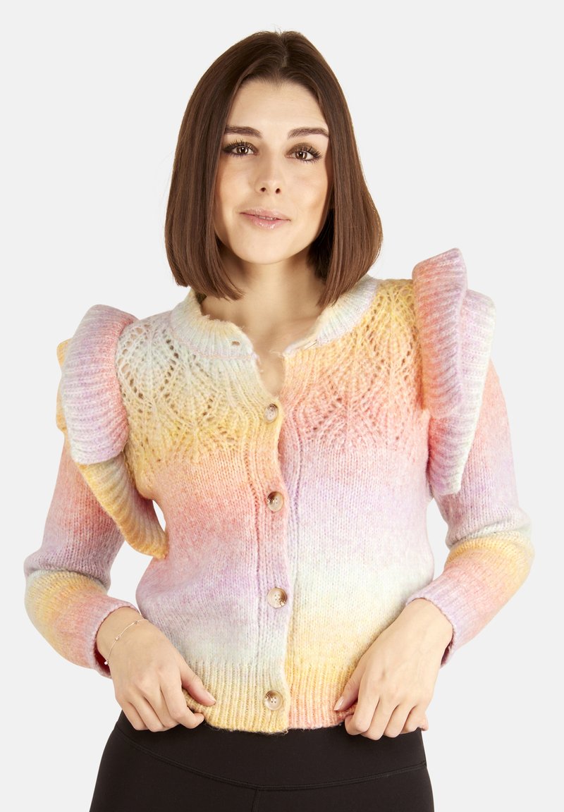 TOOche RAINBOW - Strickjacke - regenbogen