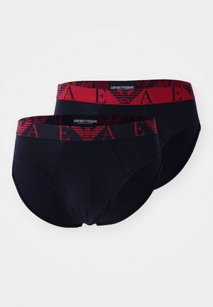Emporio Armani PARTE BASSA BRIEF 3 PACK  - Slip - black