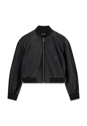 Guess, BOMBERJACKE AUS KUNSTLEDER - Veste en similicuir - schwarz