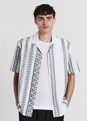 BOWLING FANTASIA ETNICA - Camicia - var bianco lana