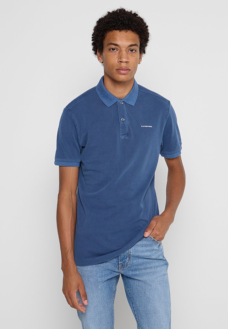 G-Star Poloshirt blauw