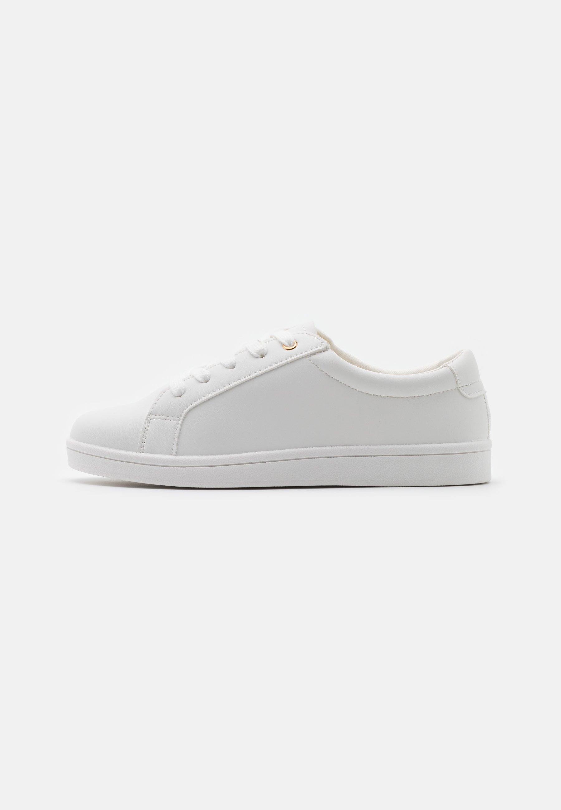 White low-top sneakers