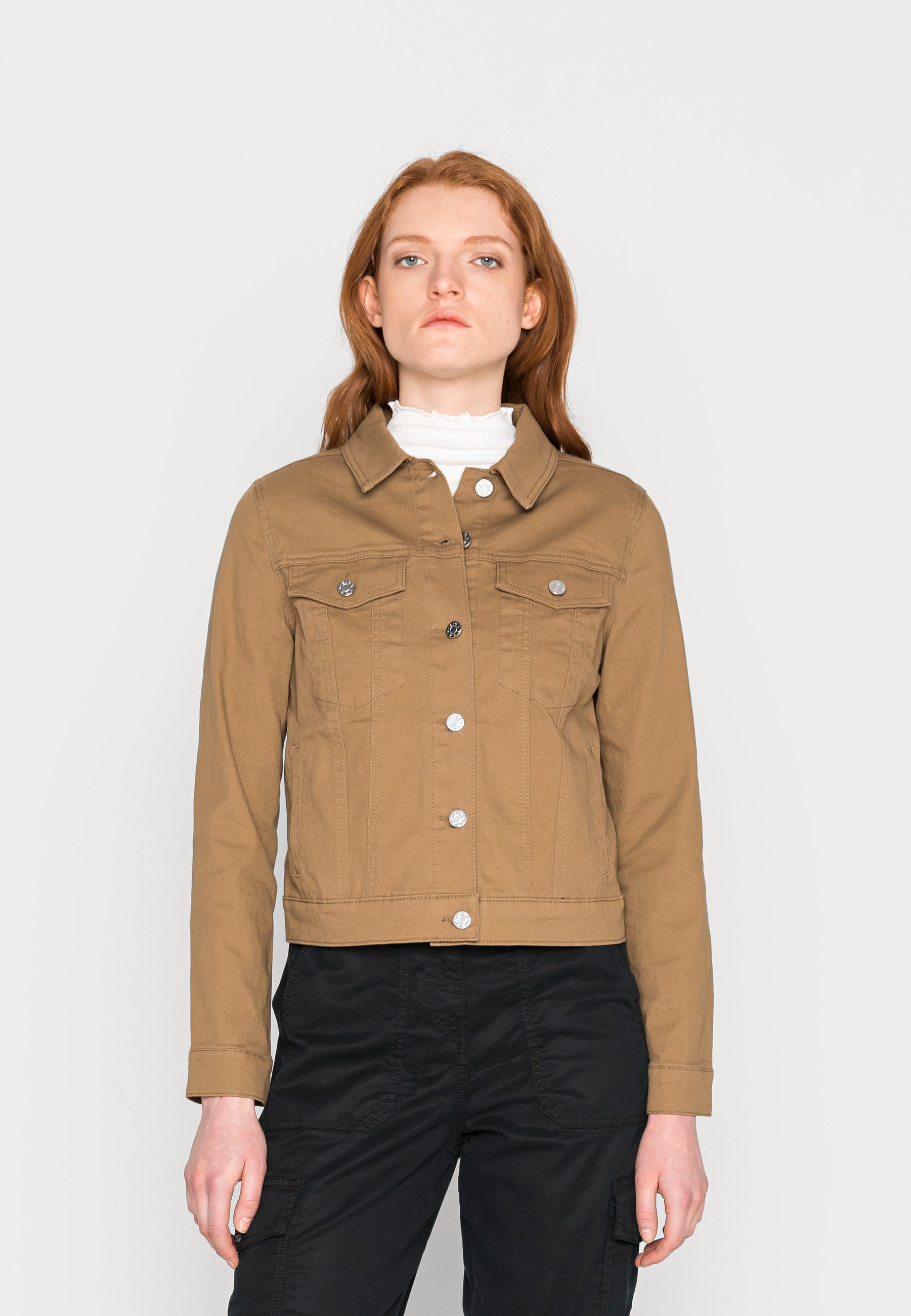 s.Oliver Denim jacket - brown - Zalando 