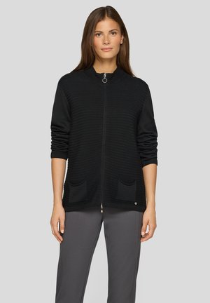 Strickjacke - schwarz