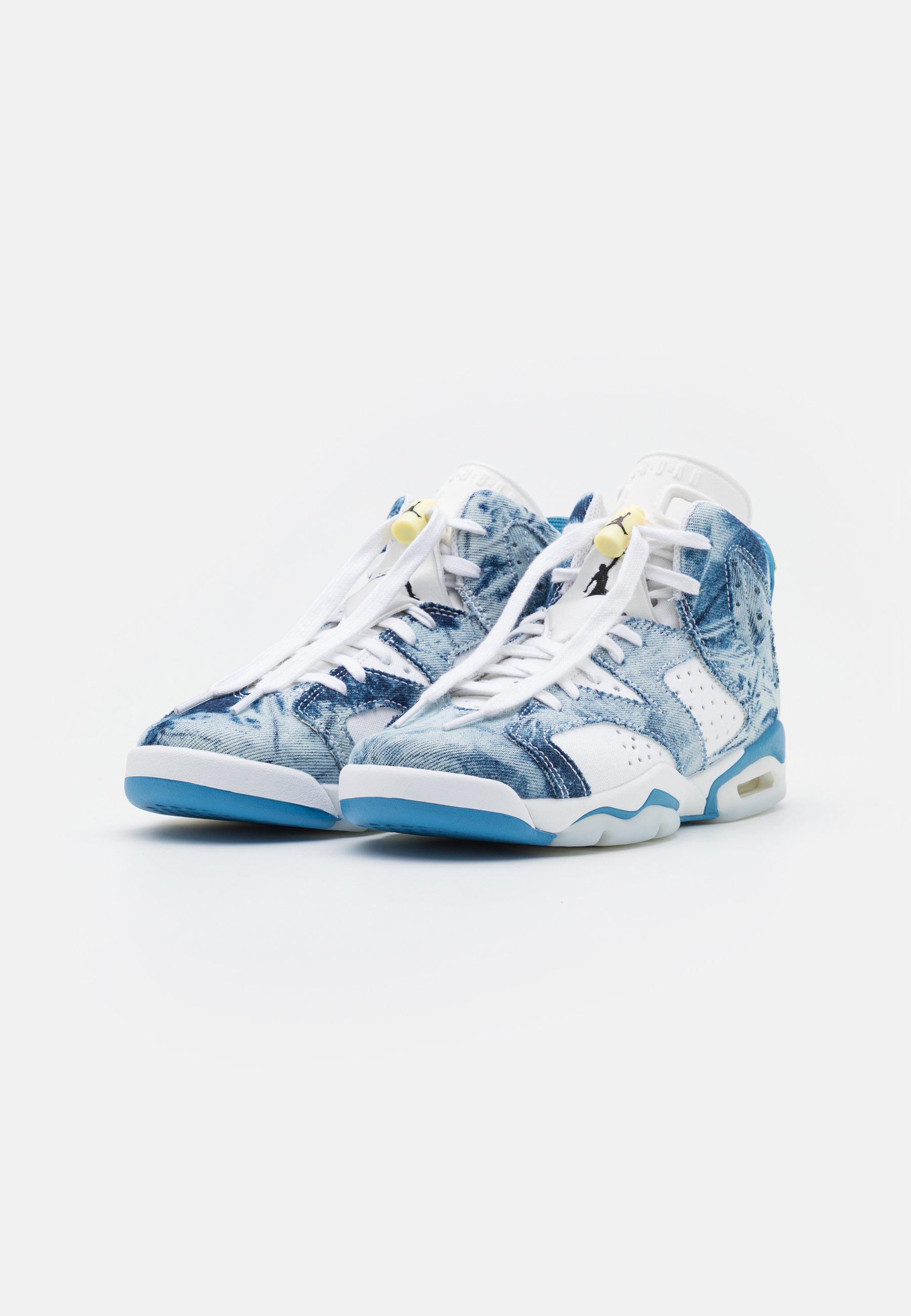Jordan AIR 6 RETRO UNISEX - Scarpe da basket - white/dutch blue/citron  tint/black/bianco - Zalando.it