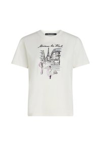 PARIS SKETCH - Tričko s potlačou - cannoli cream