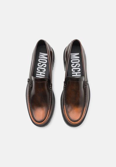 MOSCHINO SCARPA UOMO - Zapatos sin cordones - cammello