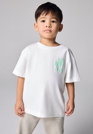 smALLSAINTS, YOUNGER ORLANDO LOGO CREW  - T-Shirt print - white