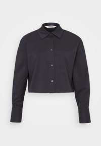 ONLNIARA CHECK SHORT SHIRT  - Gombos blúz - black