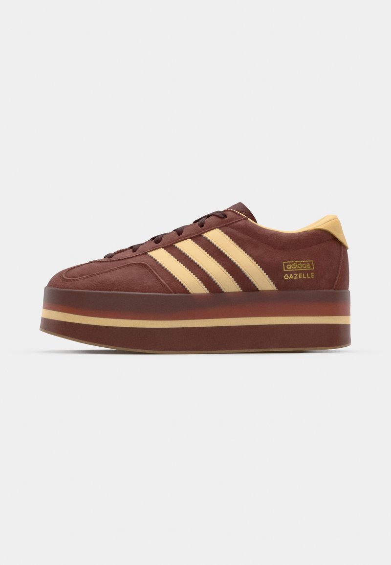 adidas Originals GAZELLE STACK fox brown/orange tint/dark brown