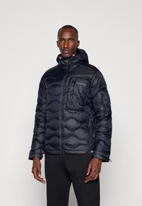 Peak Performance HELIUM UTILITY HOOD JACKET - Jachetă cu puf - black