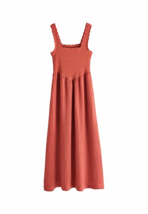 Next, REGULAR FIT - JERSEY WOVEN MIX MIDI DRESS . - Jerseykleid - rose pink