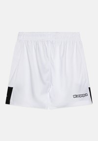 Kappa UNISEX - Športové šortky - white/black
