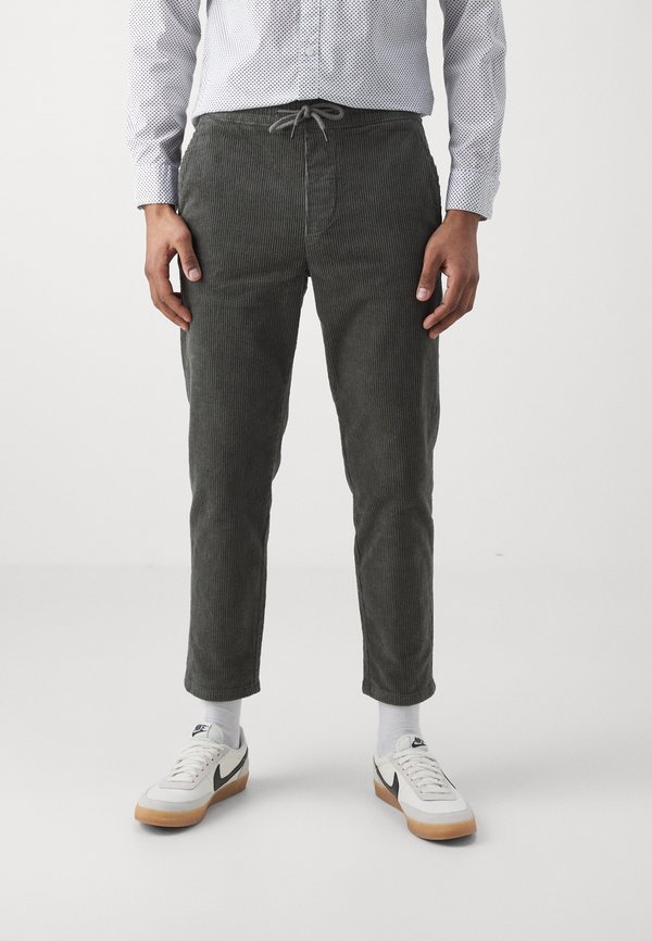 ONSLINUS CROPPED PANT CORD - Trousers - castor gray2