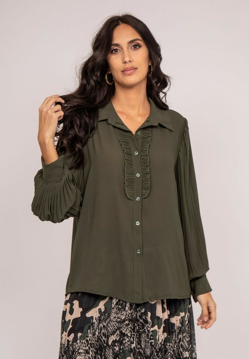 Dona x Lisa FLUIDE ORVAL - Chemisier - kaki