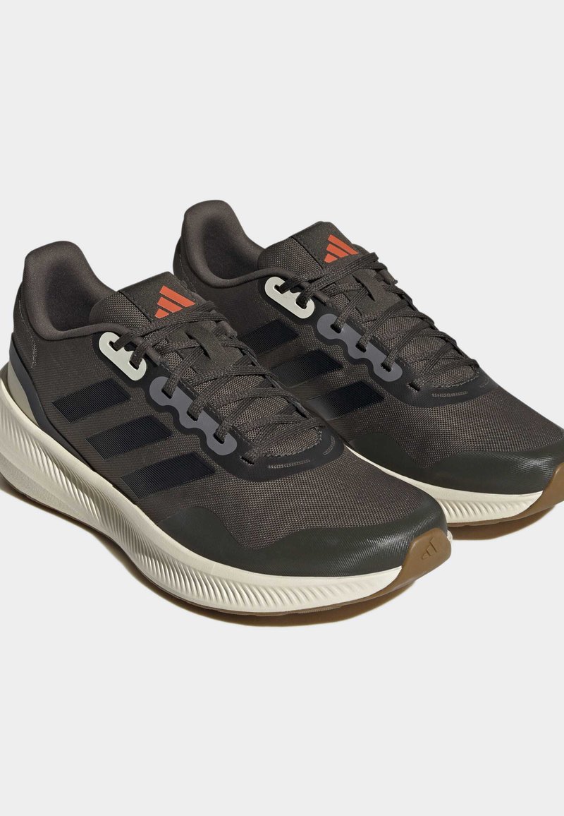 adidas Performance FALCON 3 - Trail running shoes - shadow olive/core black/ bronze strata/olive - Zalando
