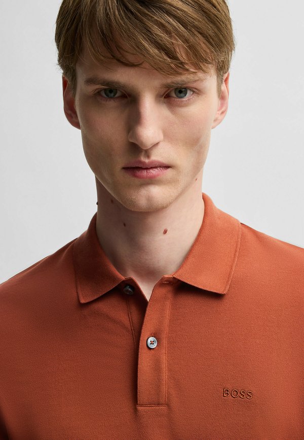 PALLAS - Polo shirt - dark orange six2