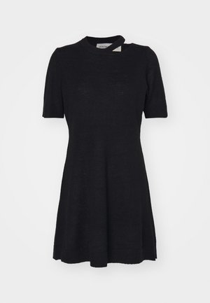 DESIGNERS REMIX VERONA CUT DRESS - Strickkleid - black