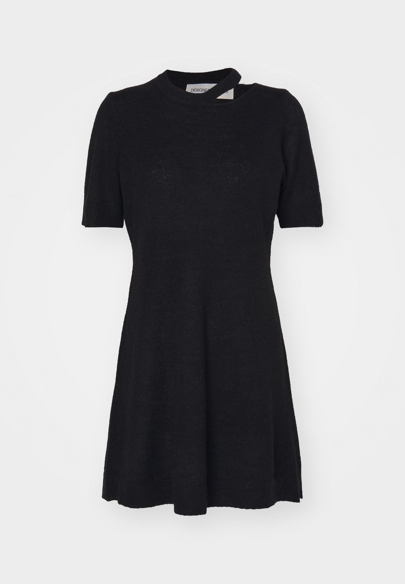 DESIGNERS REMIX Gebreide jurk zwart