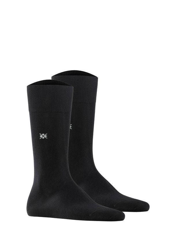 2ER PACK - DUBLIN KURZ LOGO ONE SIZE EINFARBIG - Socks - schwarz2